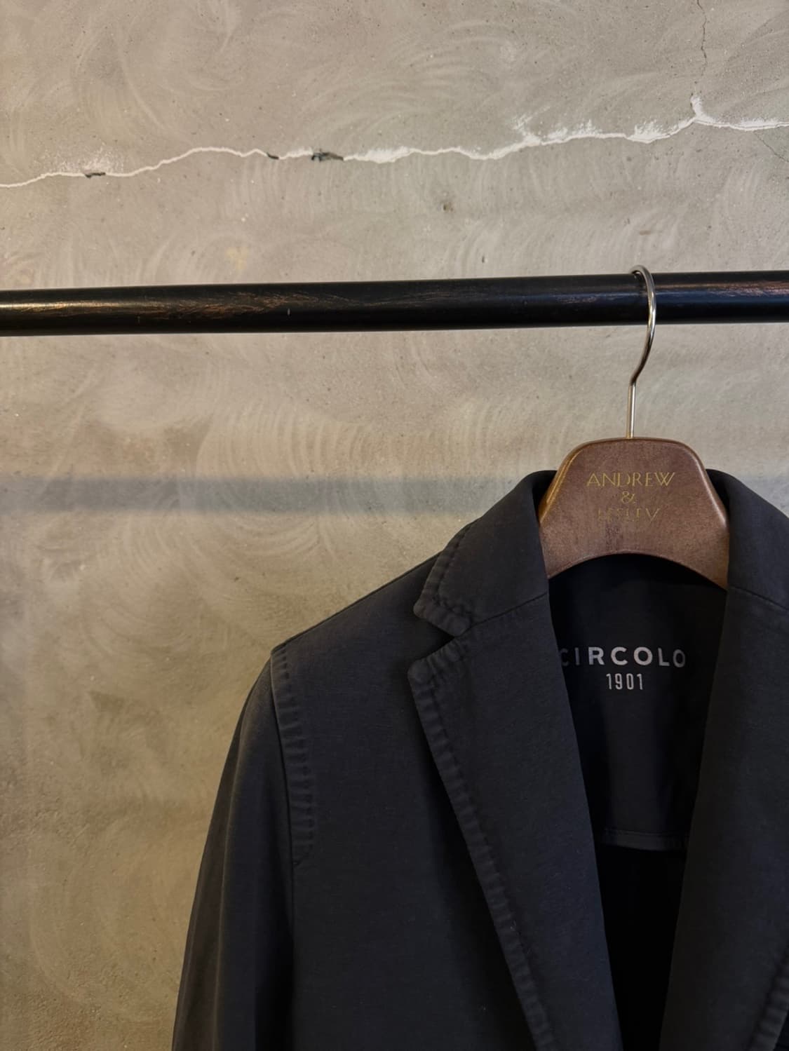 치르꼴로 저지 패브릭 자켓 95 상품이미지2