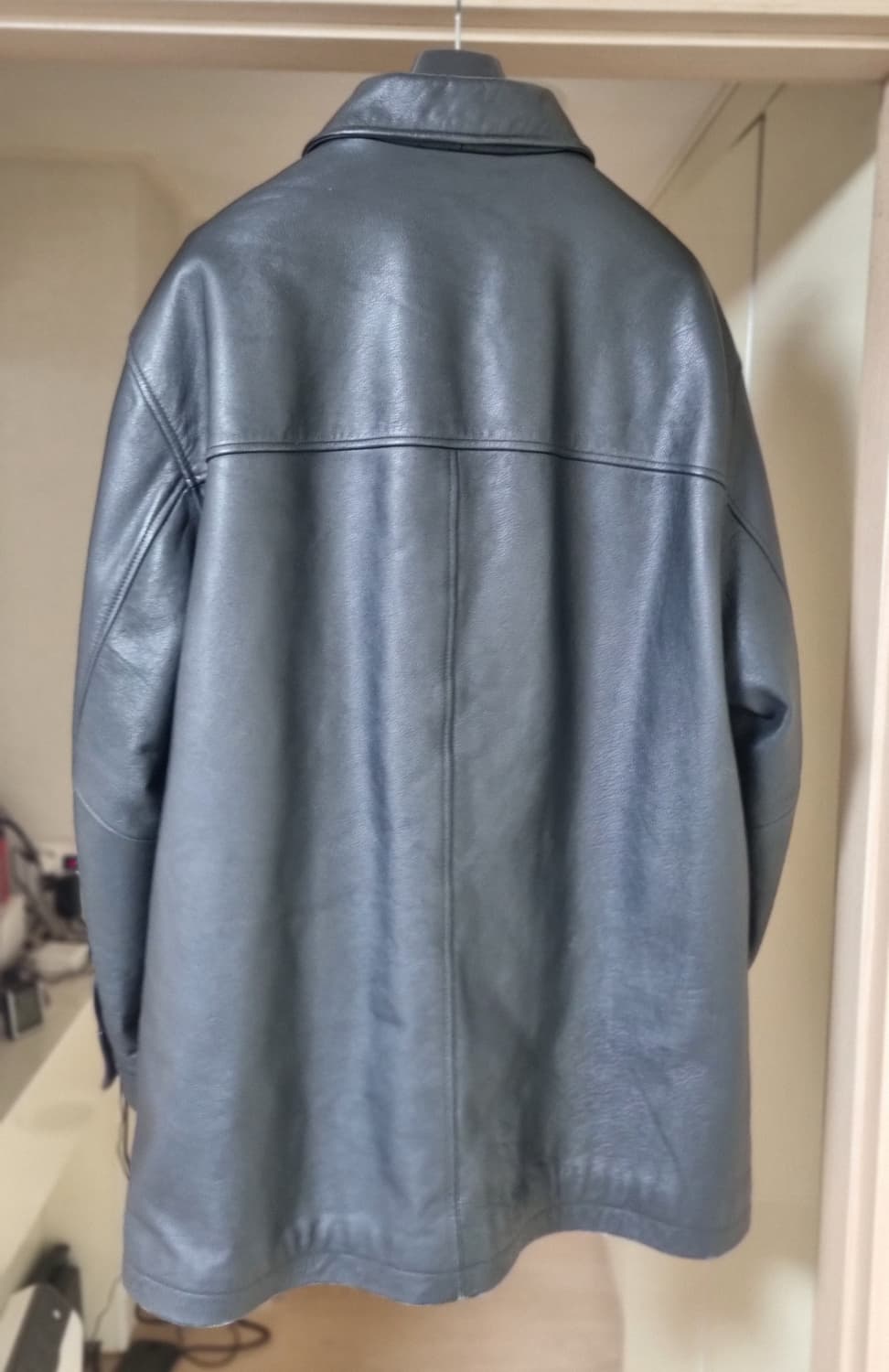 올드갭 (Old Gap) 레더 카코트 블랙 XL 상품이미지2