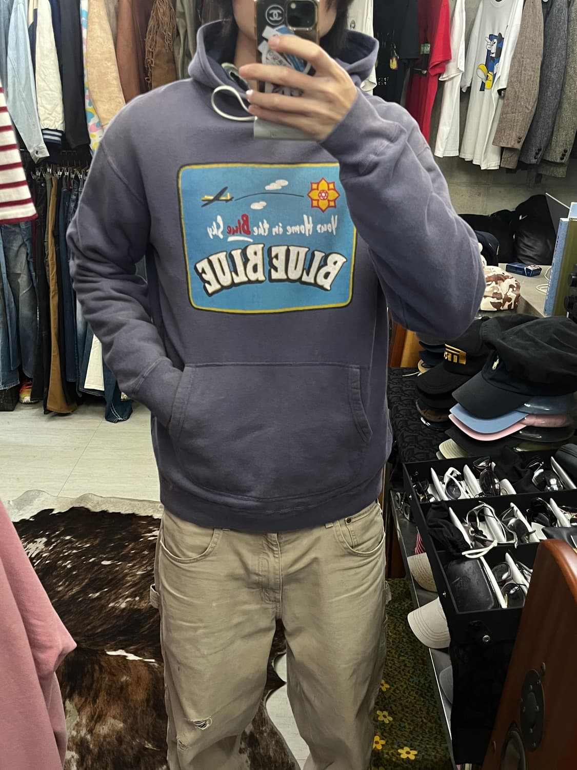 BLUE BLUE HOODIE 상품이미지2