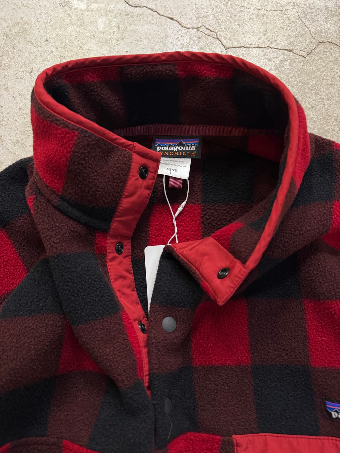 파타고니아 신칠라 버팔로 체크 스냅티 플리스 상품이미지3