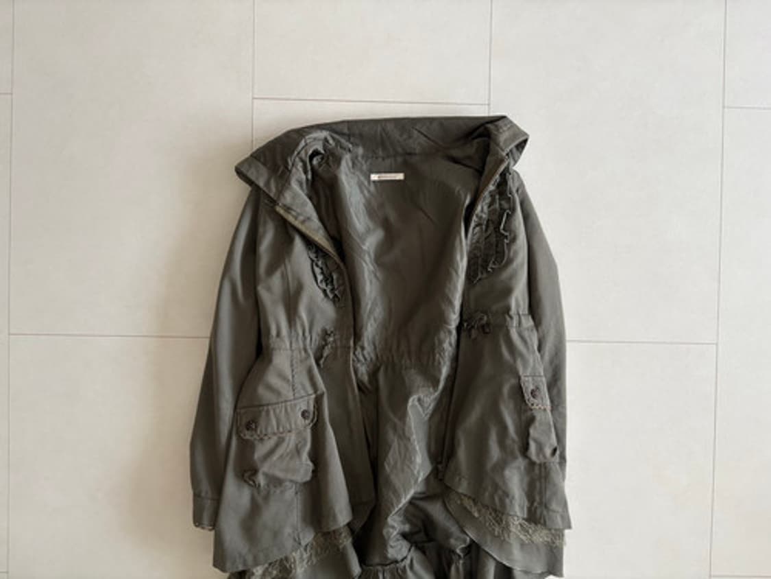 axes femme) ruffle lace military jacket 상품이미지7