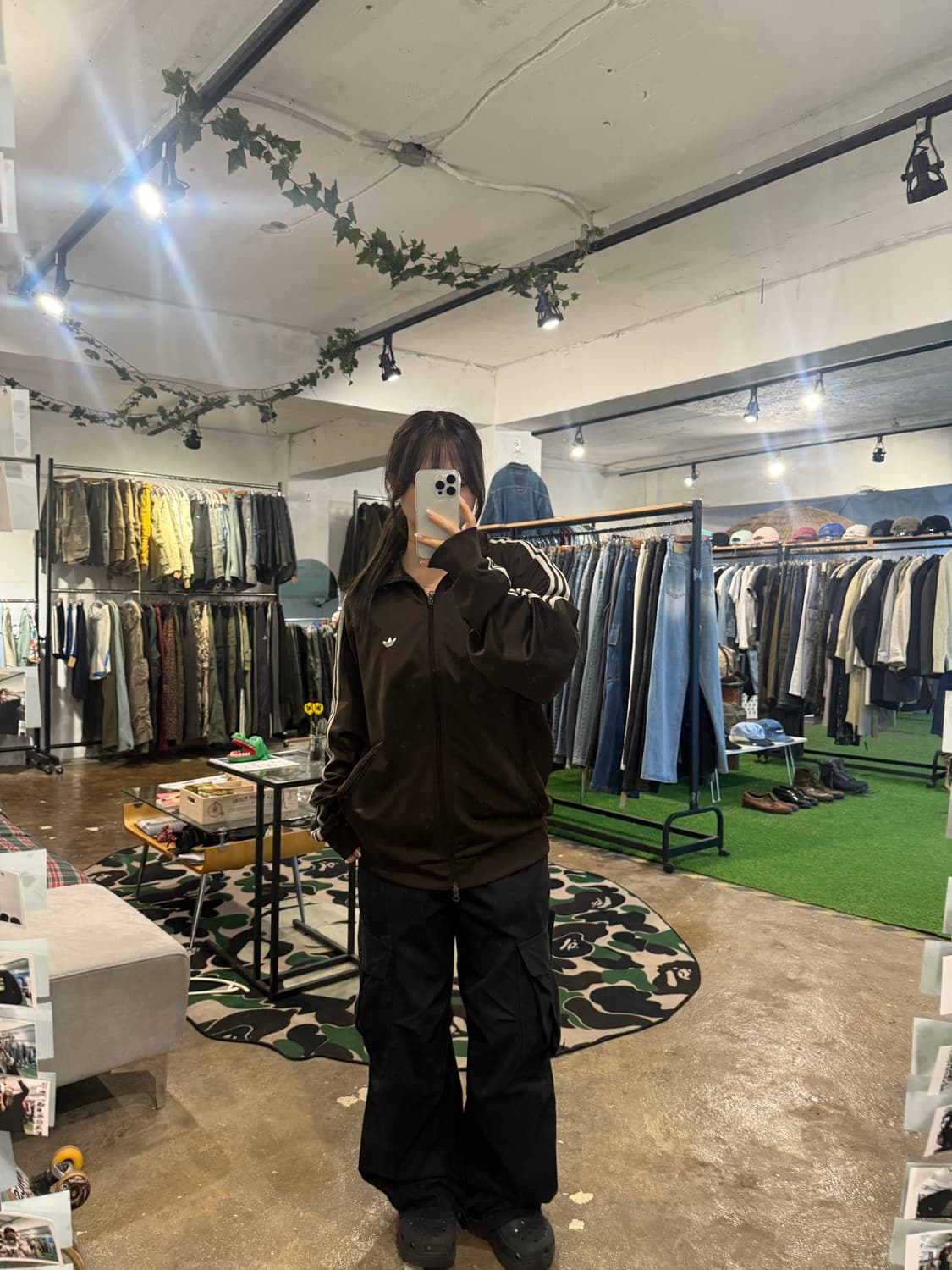 아디다스 BB 트랙탑 다크 브라운 상품이미지4
