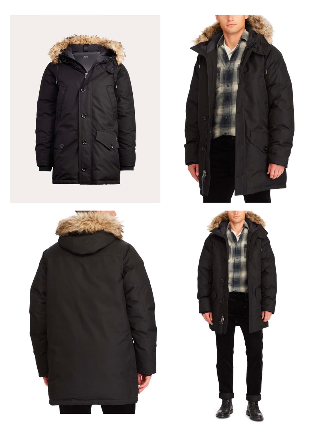 폴로 랄프로렌 퍼포먼스 스노클 퍼 트리밍 글리사드 다운파카 자켓 상품이미지4