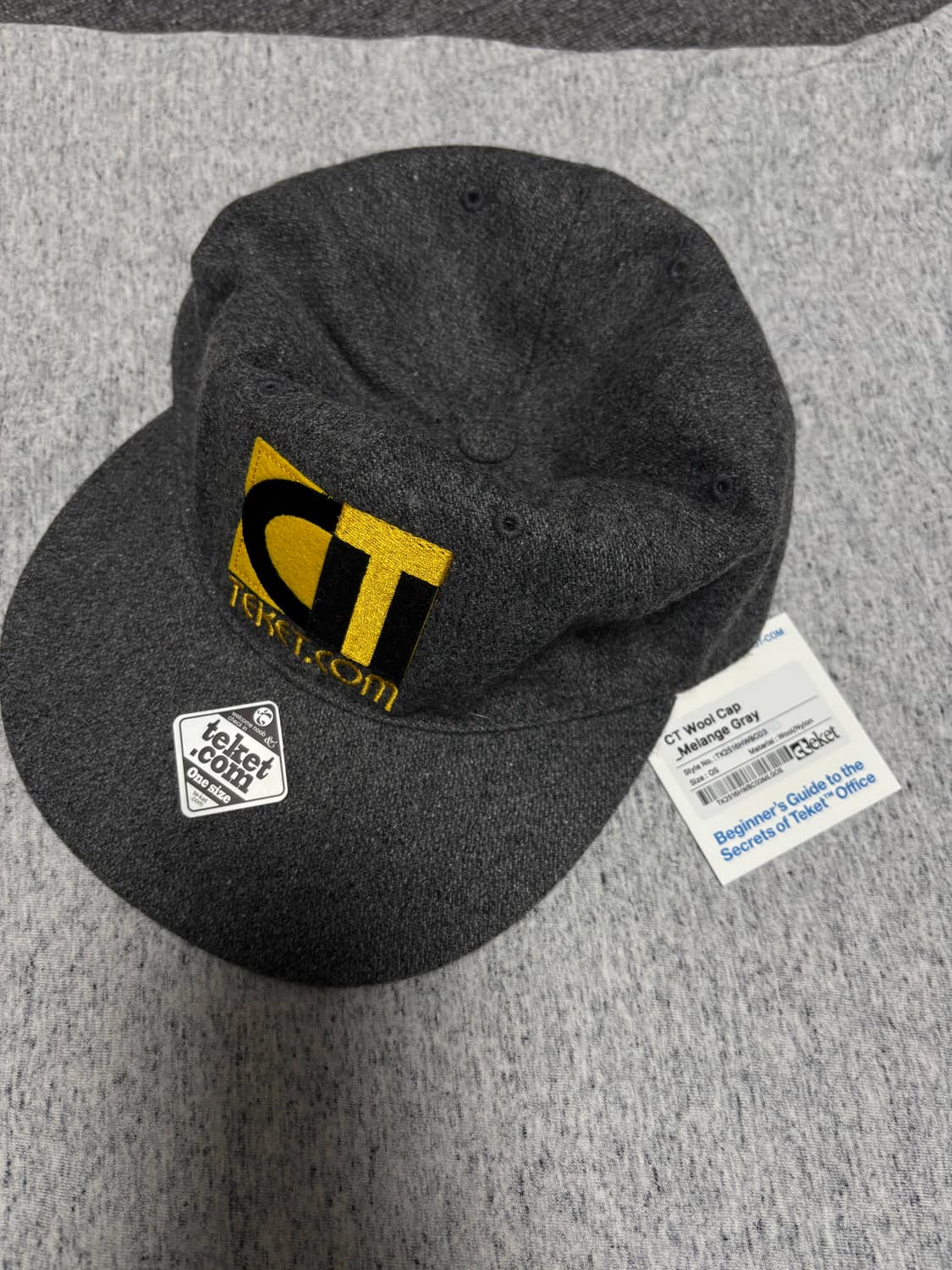 (새상품) 테켓 teket CT wool cap 상품이미지1