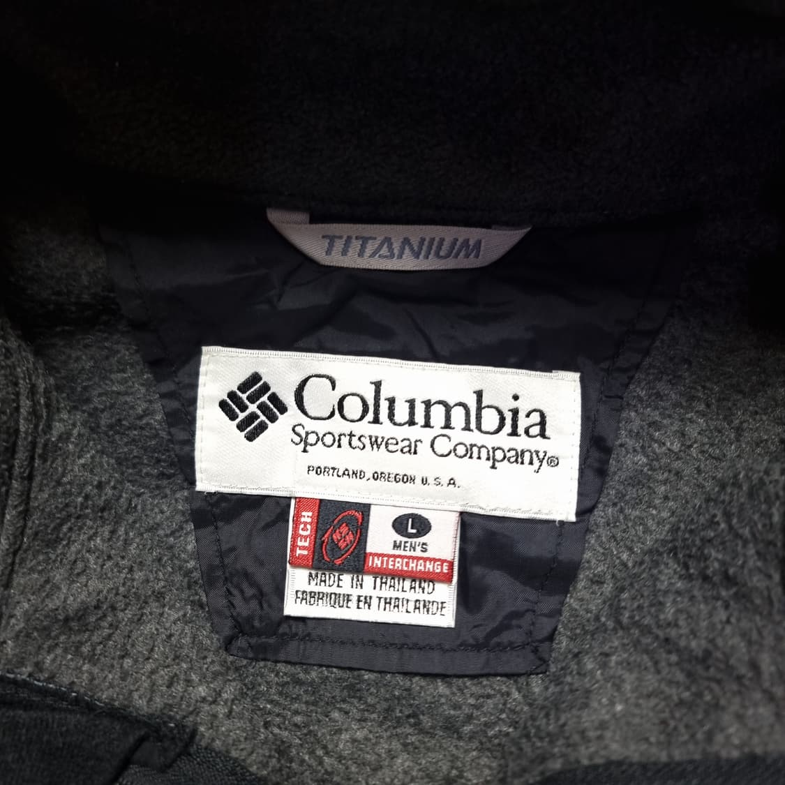 컬럼비아 티타늄 플리스 자켓 XL 상품이미지4