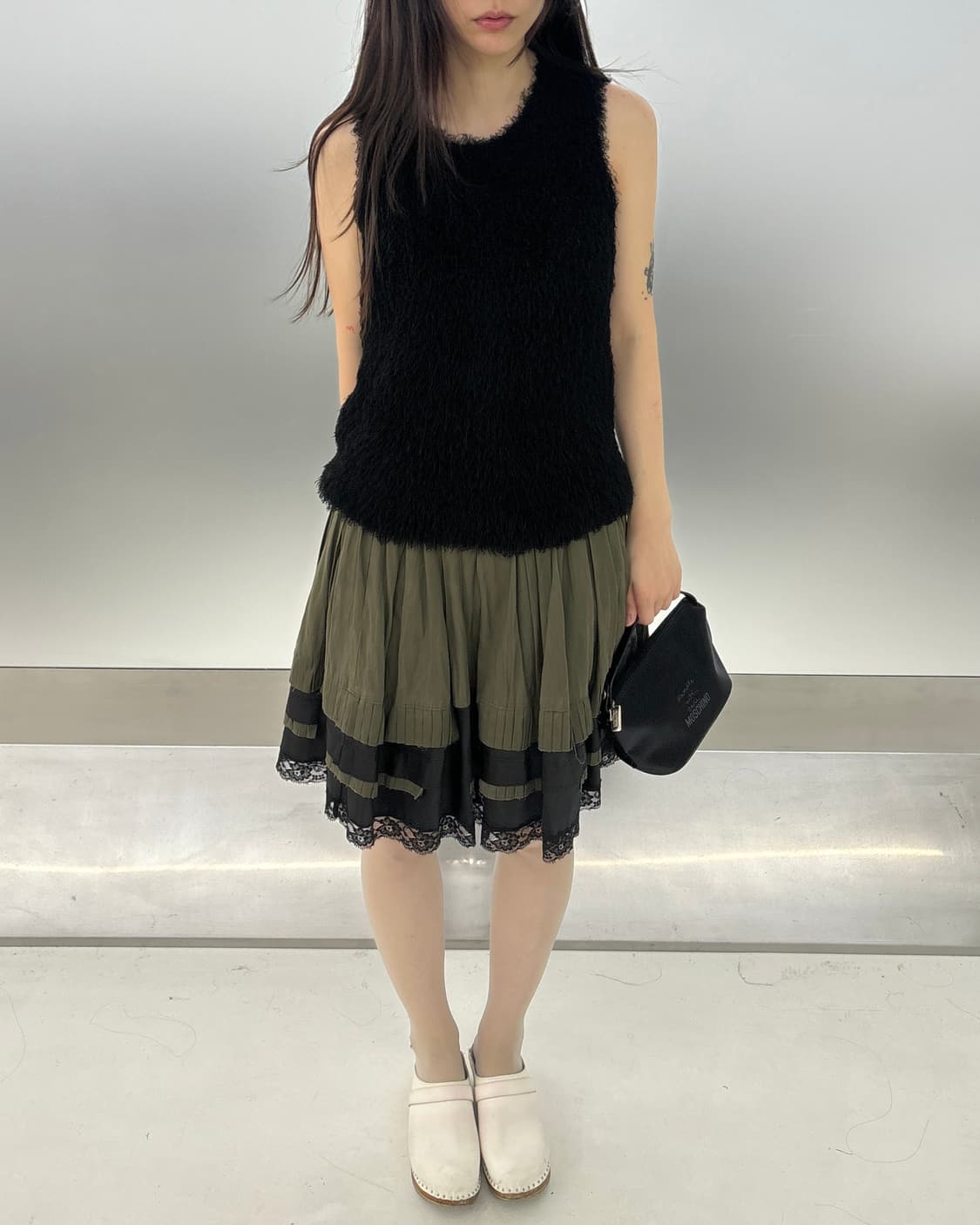 Yohji yamamoto 니트 슬리브리스 상품이미지6