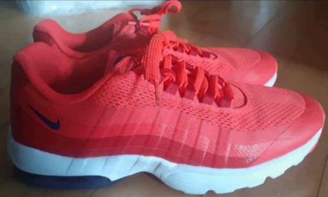 나이키 우먼스 에어맥스95 울트라 레드 245 상품이미지3