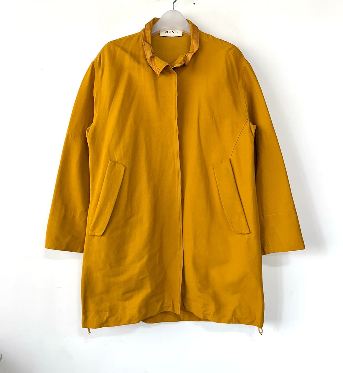 마인 레터링 포인트 간절기 자켓 상품이미지1