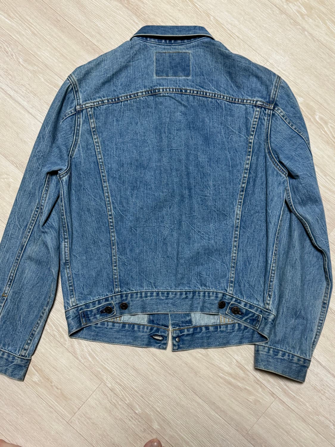 lvc 70s 복각 현행 데님 자켓 70505-0217 상품이미지3