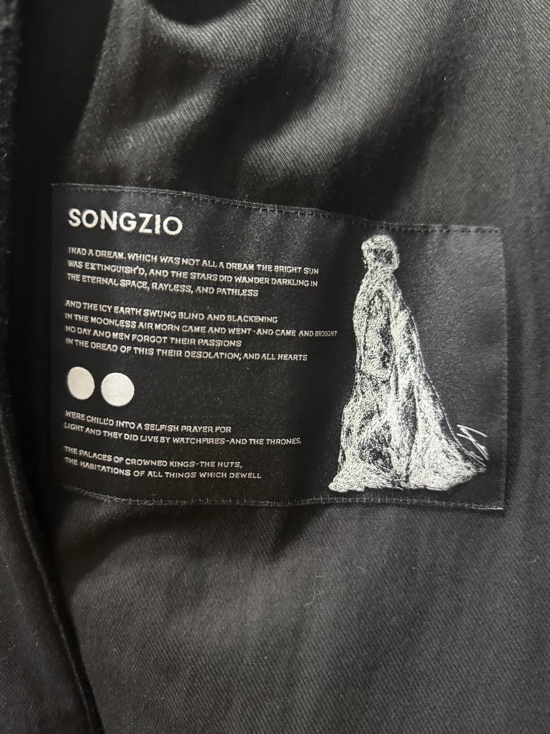 송지오 런웨이 더블코트 50사이즈 상품이미지7