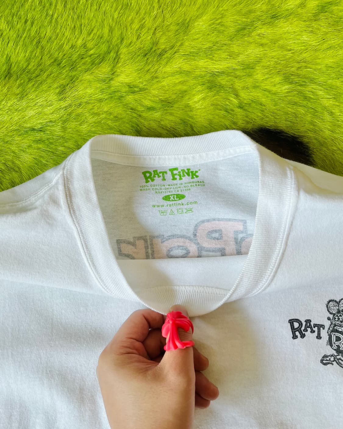 2000s Rat Fink Hot Road Printed T-Shirt 상품이미지6