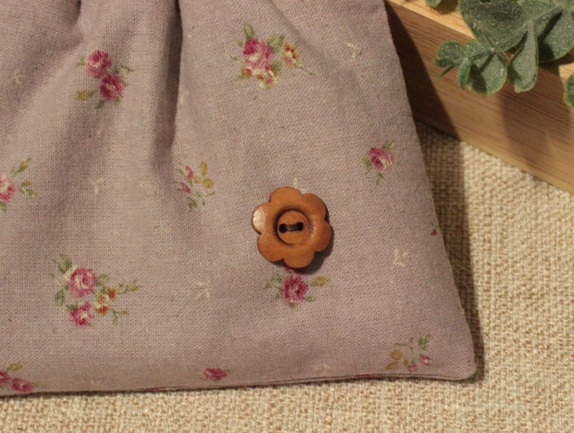 핸드메이드 톤다운 퍼플 바네 파우치 상품이미지2