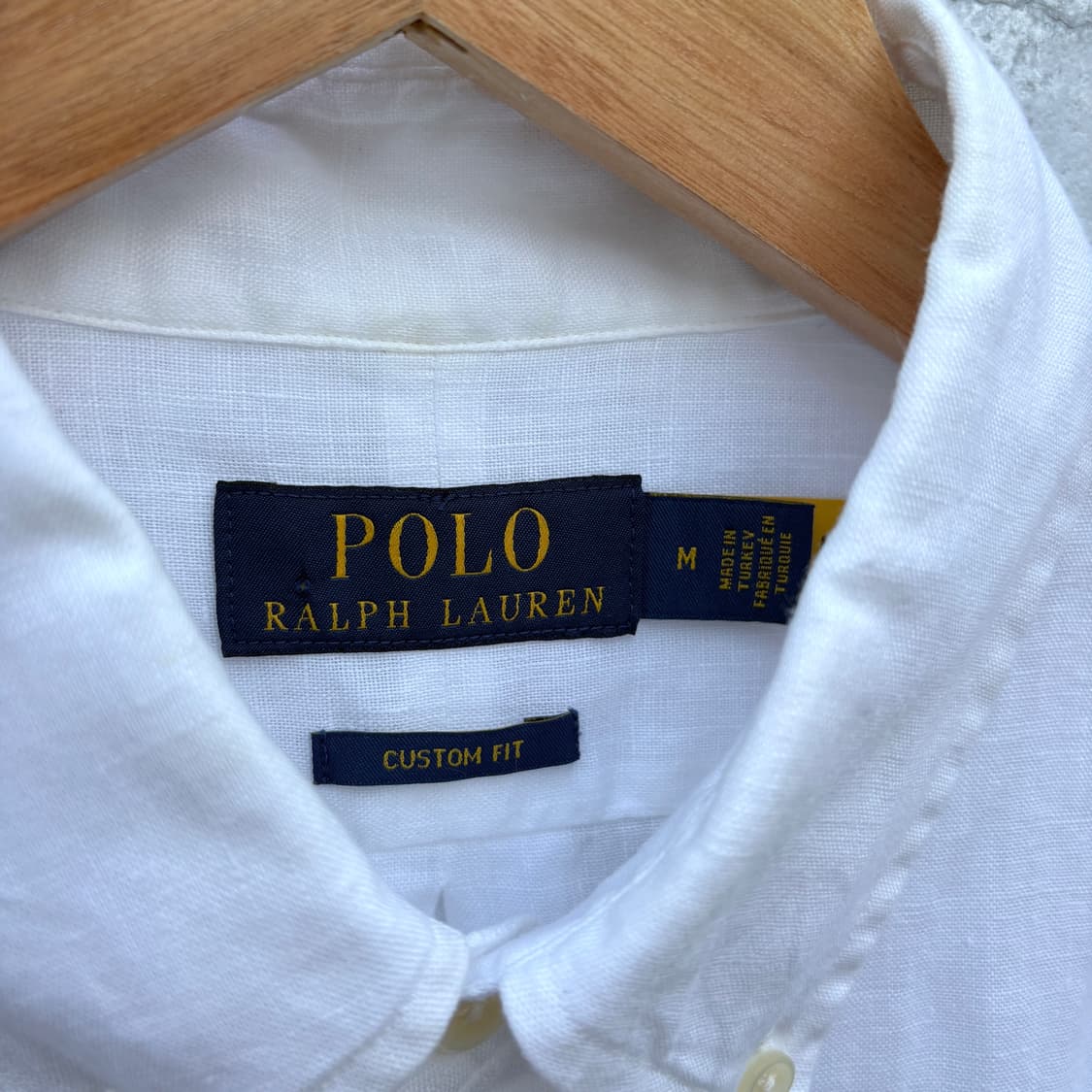 Polo 폴로 흰색 린넨 셔츠 상품이미지3