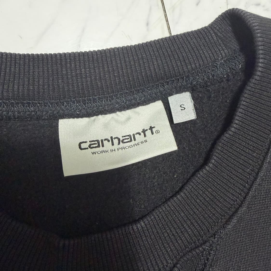 칼하트 아메리칸 스크립트 맨투맨 S 상품이미지3