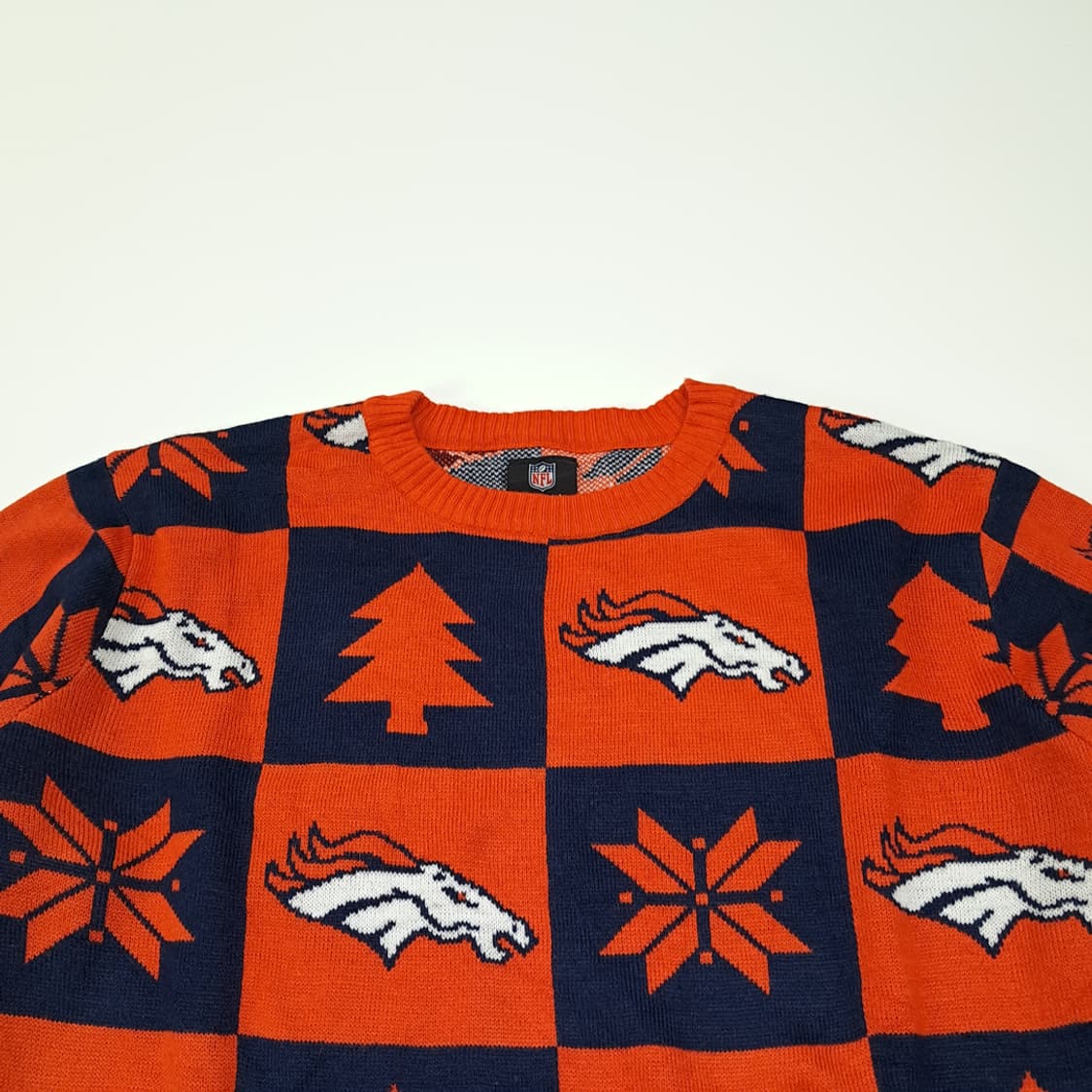 CL317 XL 엔에프엘 아크릴 덴버브롱코스 자카드 니트 상품이미지2