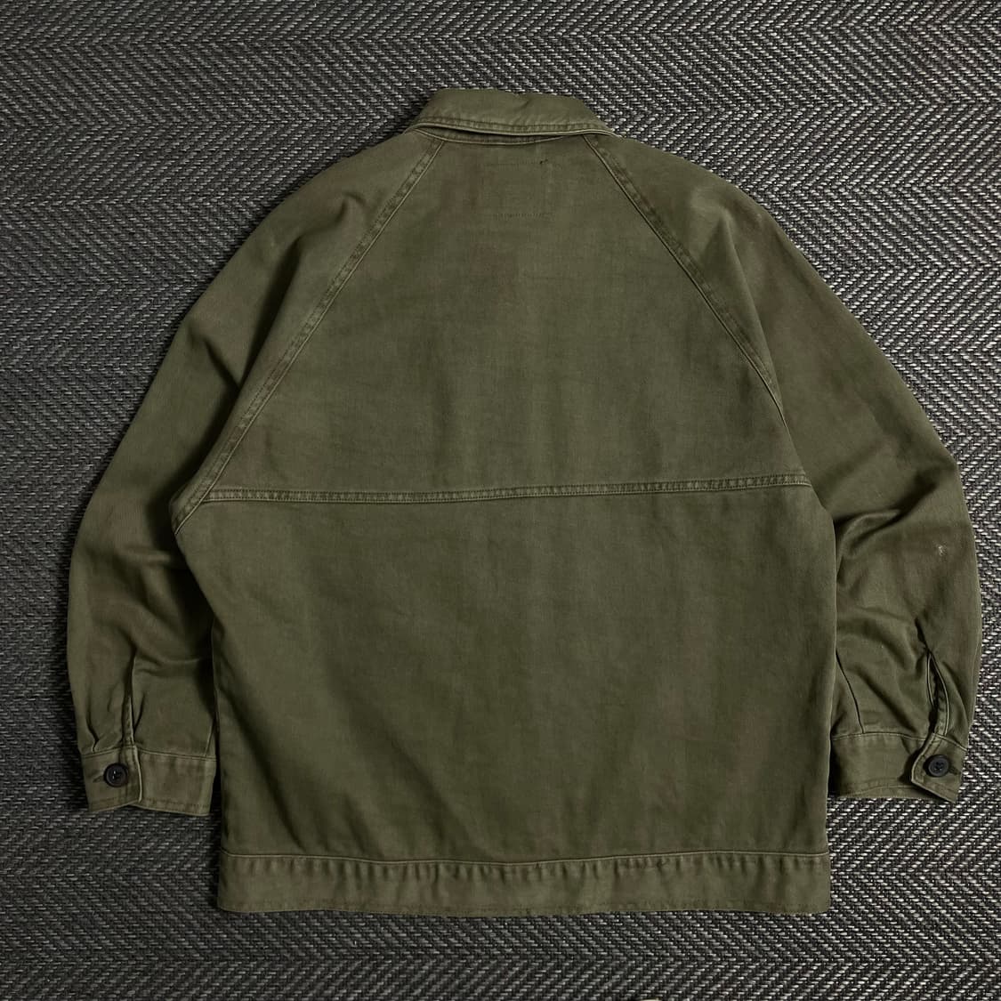 ZARA TRF 미니멀 캔버스 트러커 데님 자켓 y 5059 상품이미지4