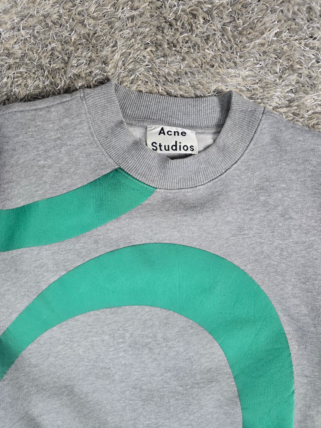 아크네 스튜디오 버드 아플리케 맨투맨 S 상품이미지3