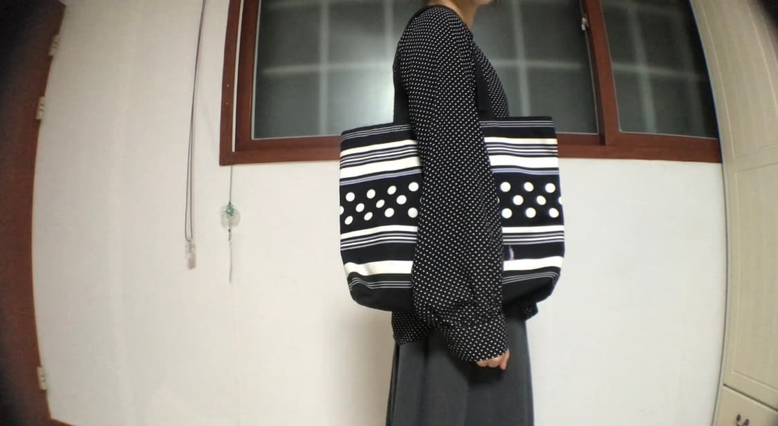 도트 블라우스 (black) 상품이미지3