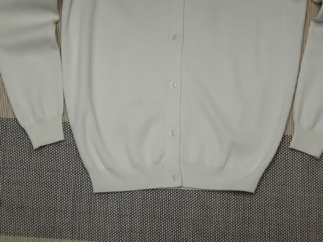 (M) 라코스테 LACOSTE 여성 가디건 아이보리 상품이미지5