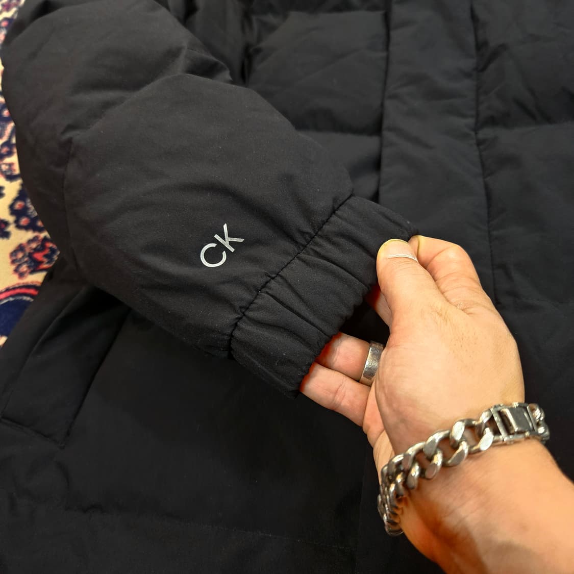 켈빈클라인 22FW CK 퍼포먼스 롱패딩 L size 상품이미지7