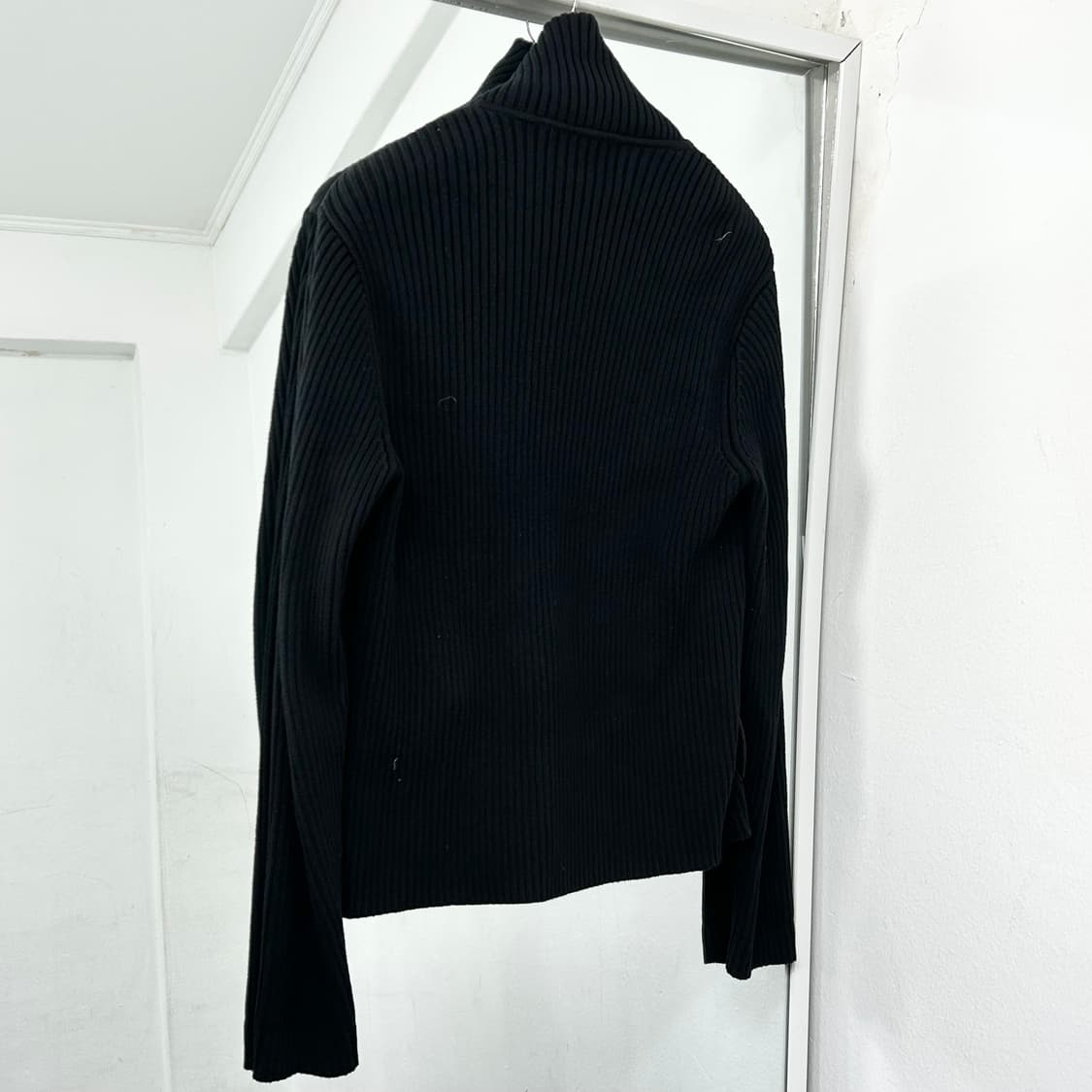 아르마니 익스체인지 패딩 믹스드 니트 자켓 상품이미지6