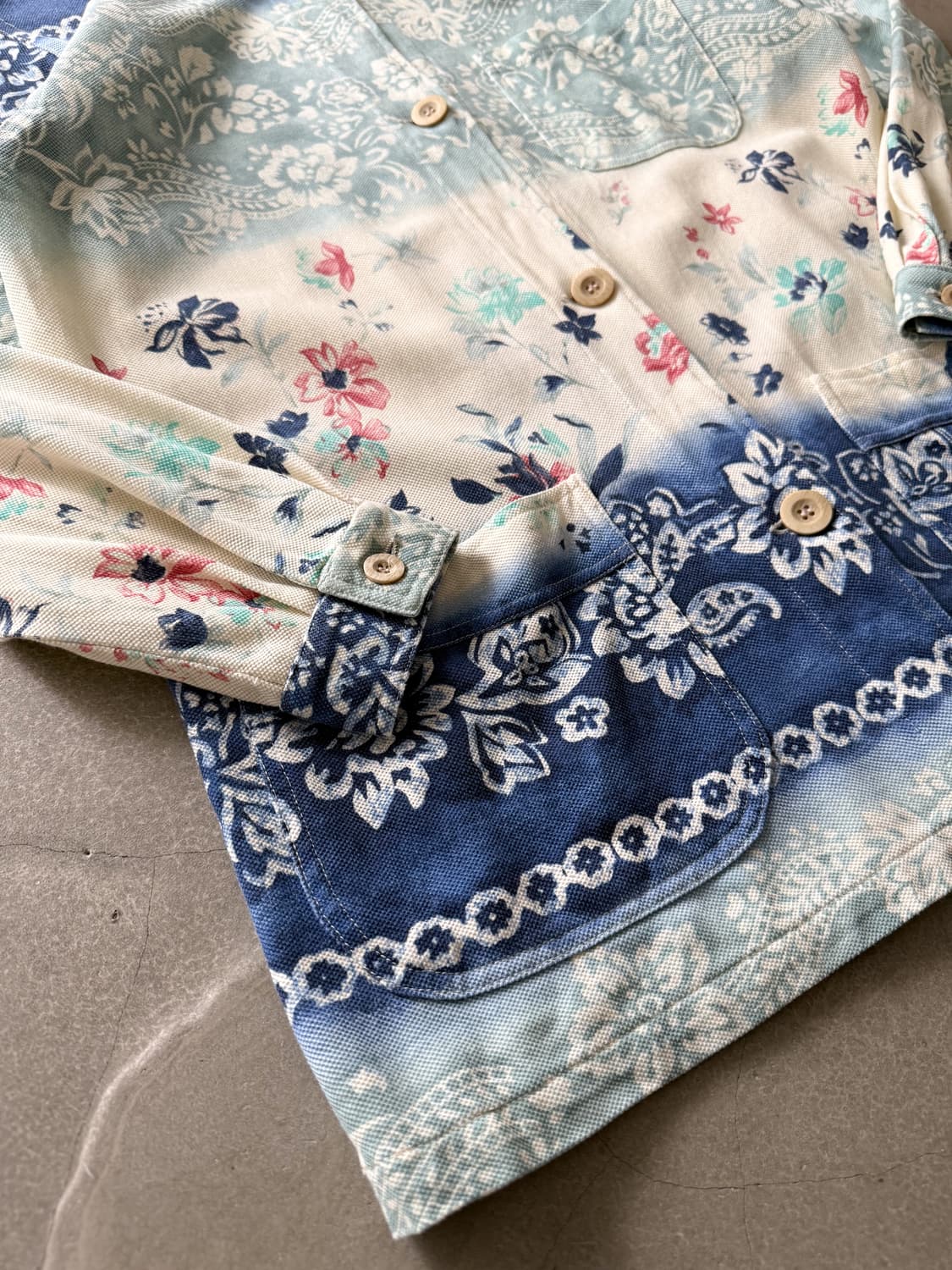 Johnny Lambs Floral Shirt Jacket  상품이미지6