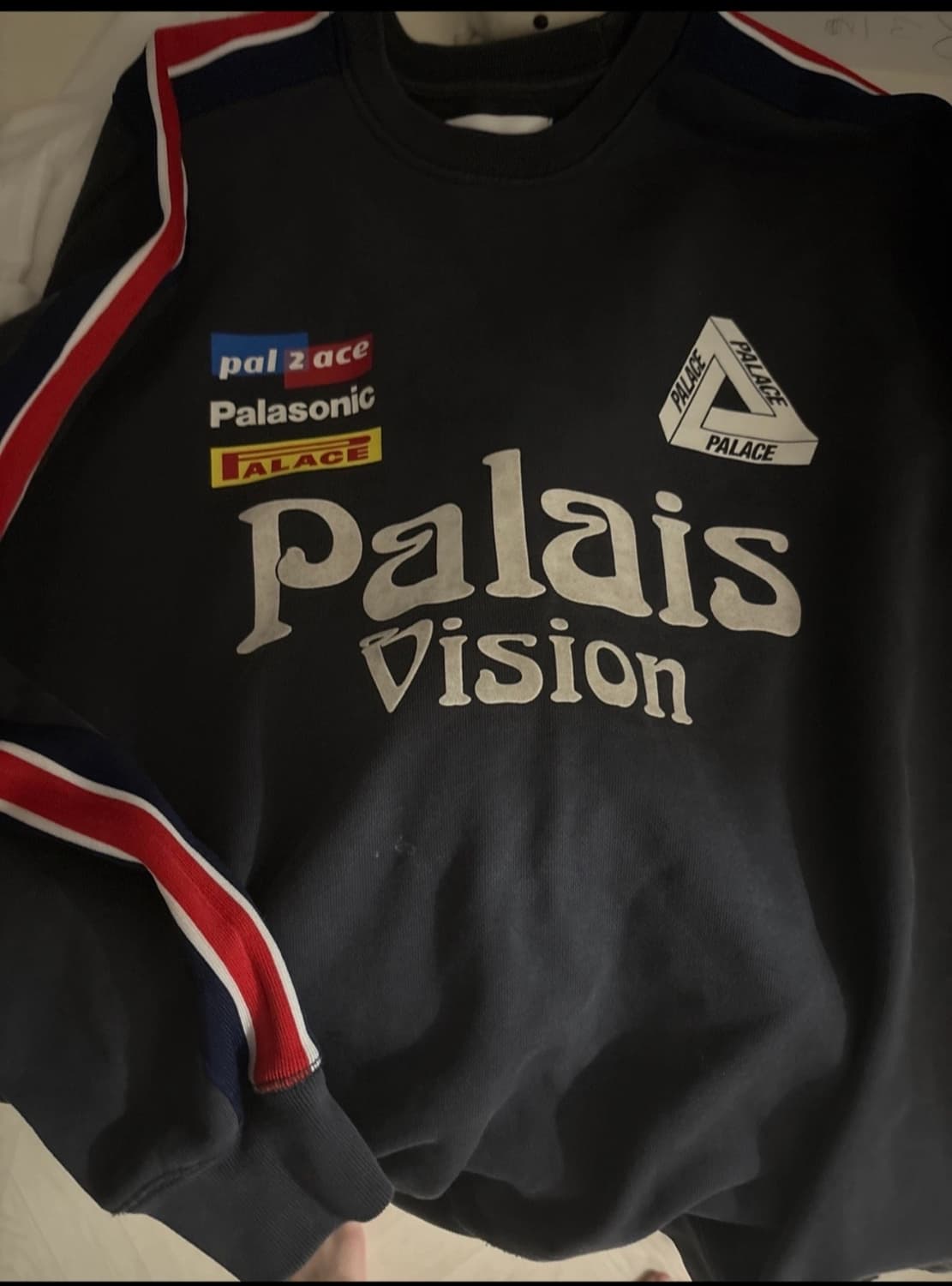 팔라스 Palace Flag Stripe Crew 맨투맨 상품이미지3