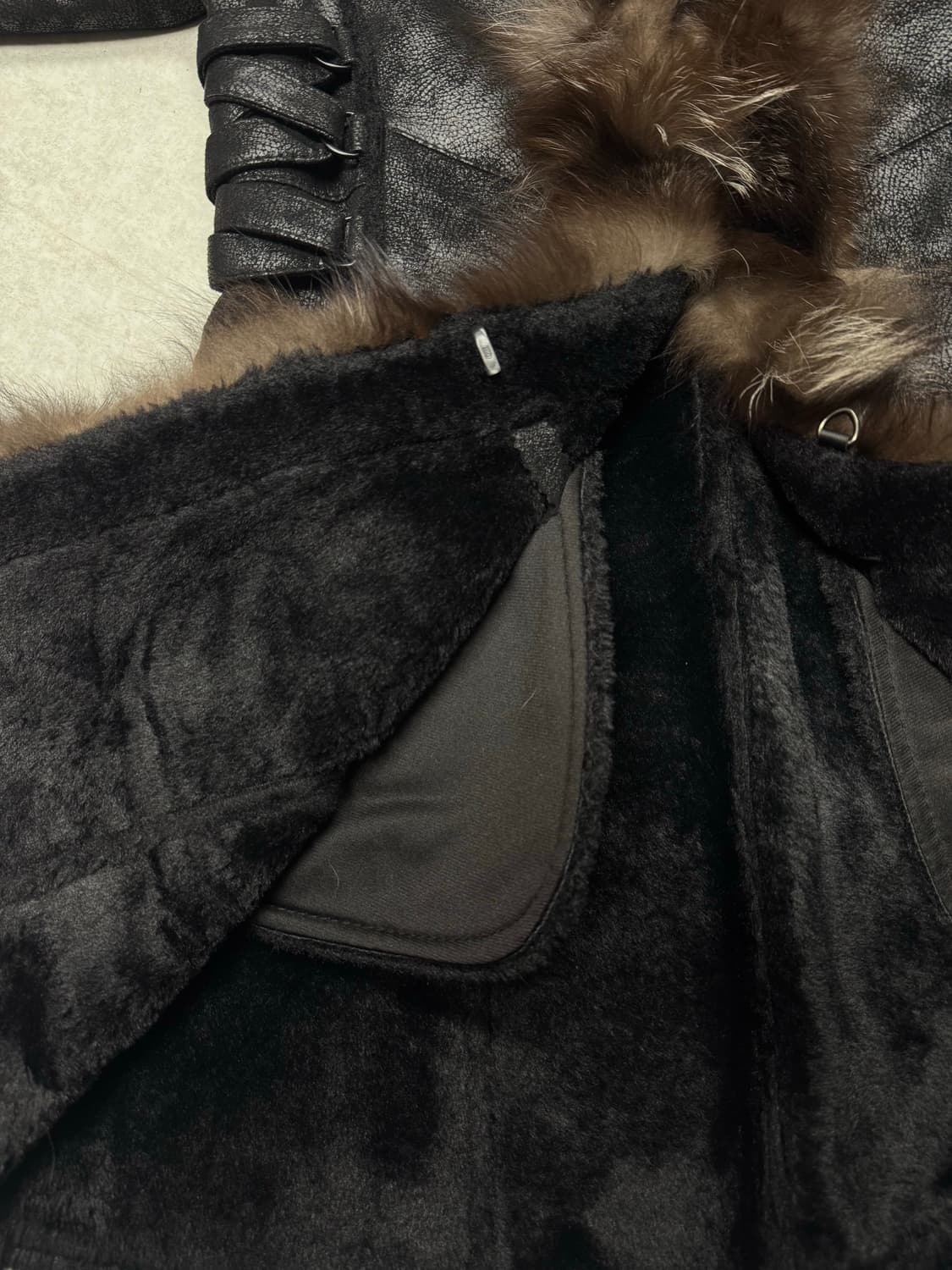 고딕 펑크 폭스퍼 코르셋자켓 상품이미지3