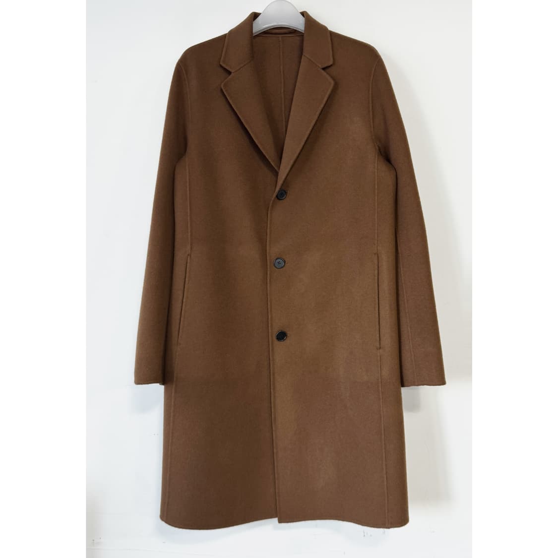 띠어리옴므 울캐시미어 테일러드 코트 상품이미지2