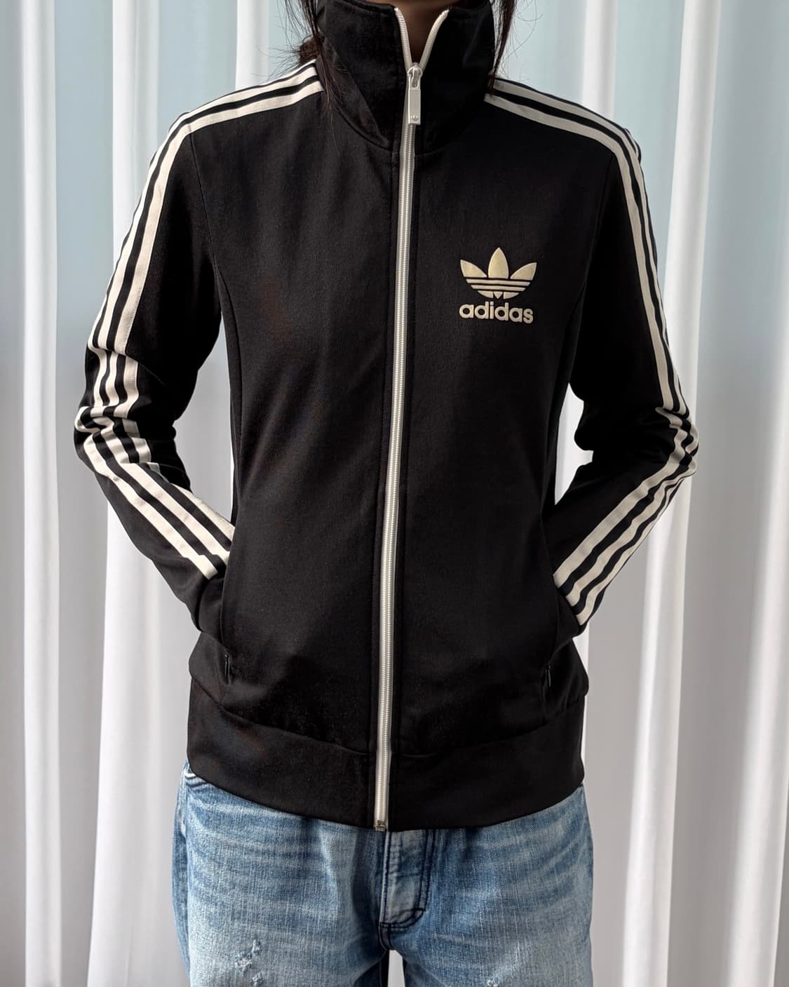 [S]아디다스 유로파 블랙 트랙탑 져지 상품이미지3