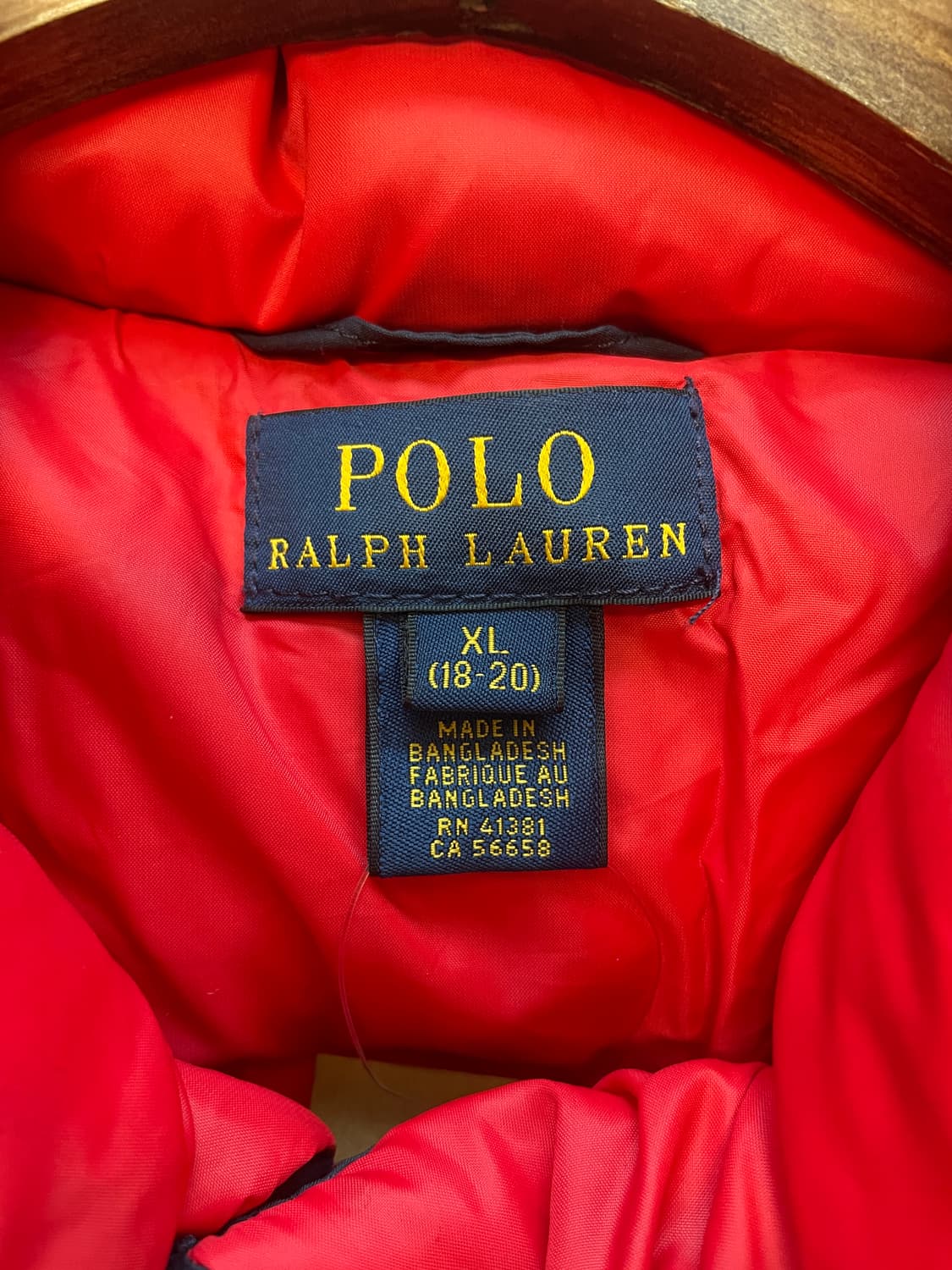 폴로랄프로렌 보이즈 패딩 점퍼 상품이미지3