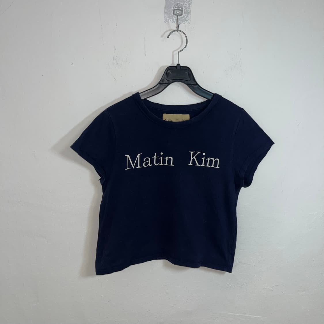 Matin Kim Navy T-Shirt (사용감) 상품이미지3