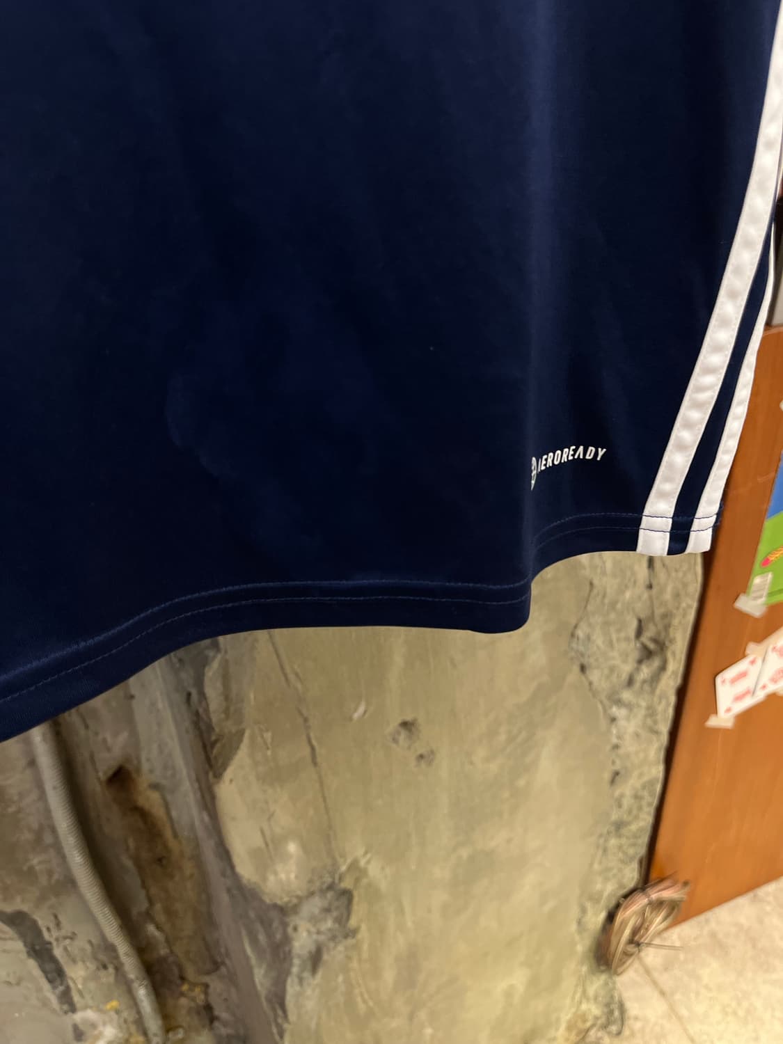 아디다스 기능성 반팔티 네이비 L #csz546 상품이미지6