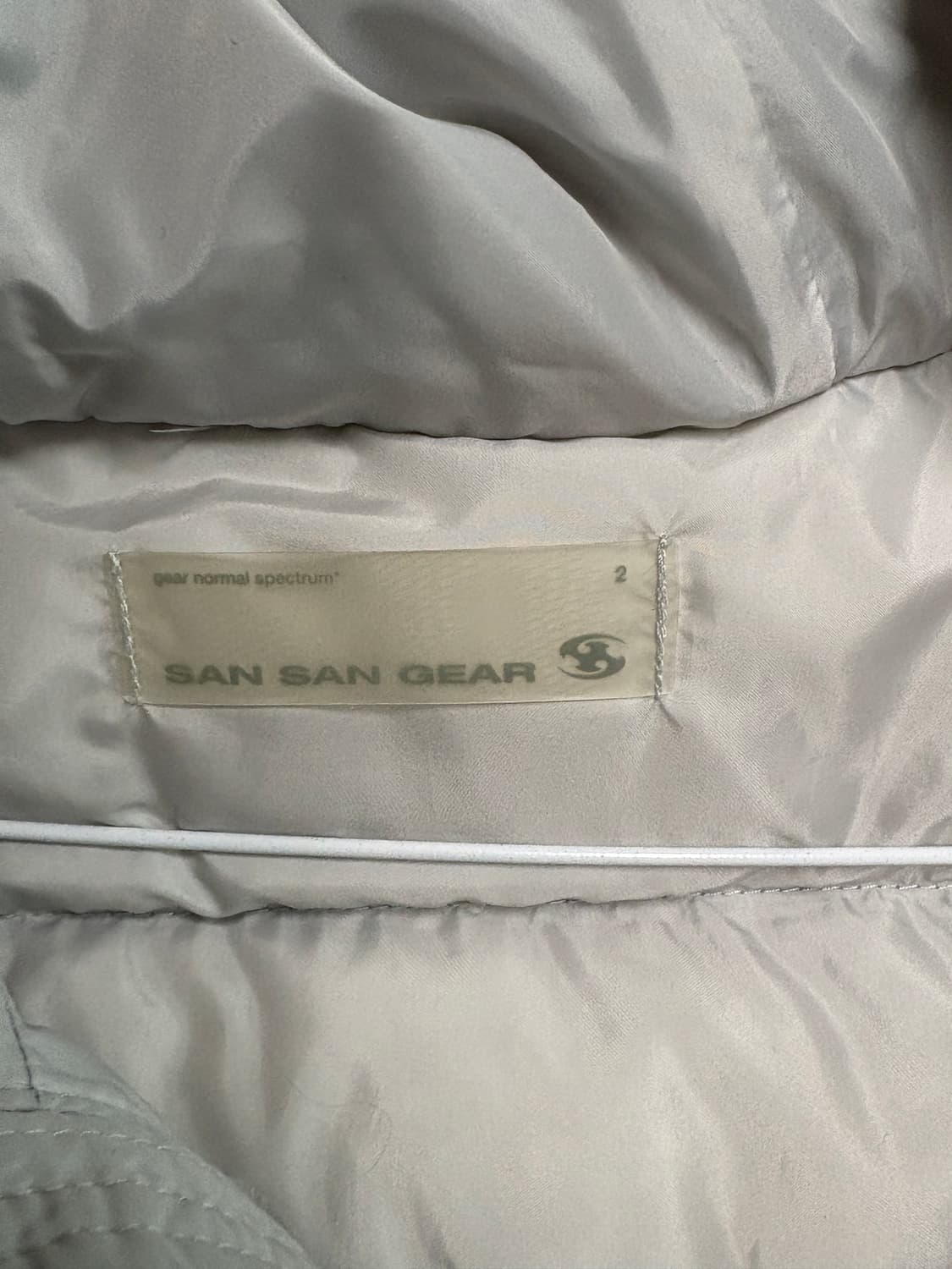 산산기어 서픽스 퍼퍼 자켓 스카이블루 23fw 상품이미지2