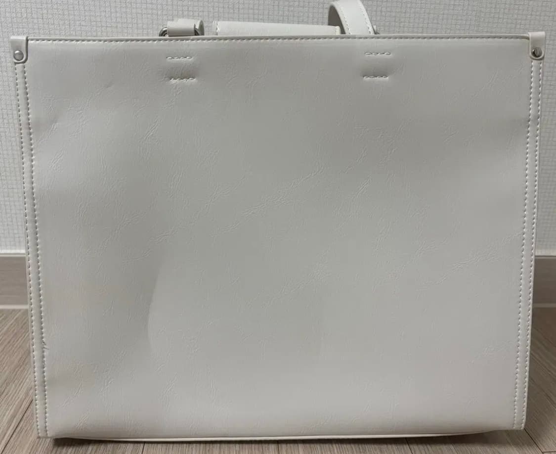 질바이질스튜어트 케미백 화이트 레더 미디움 숄더백 상품이미지3