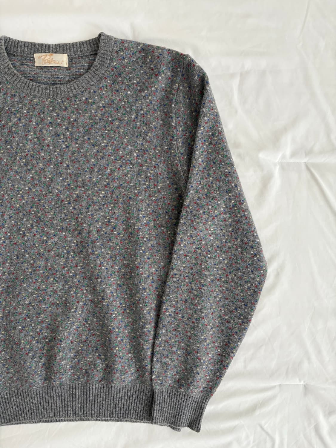 dot pattern sweater 도트 니트 상품이미지3