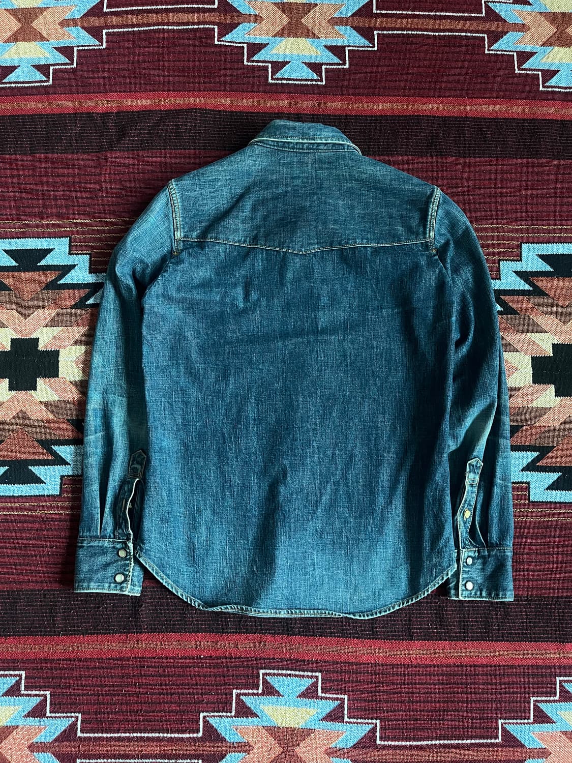 켈트앤코브라 데님 웨스턴 셔츠 CELT&COBRA 상품이미지2