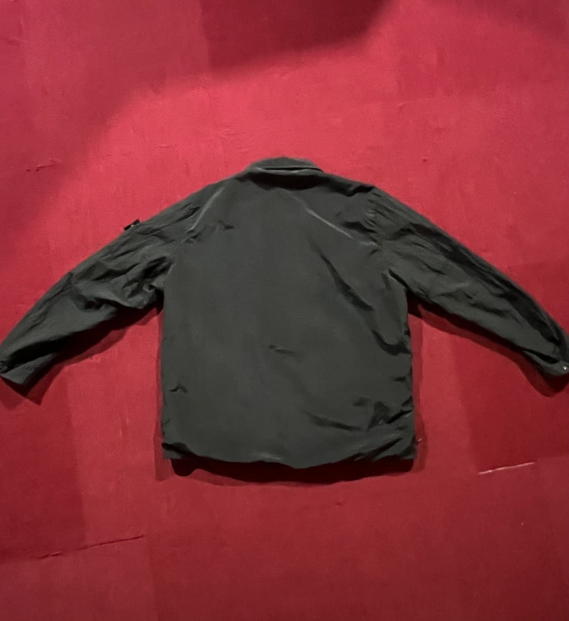 [XXL] 스톤아일랜드 17Fw 나일론메탈 셔츠 블랙 상품이미지3