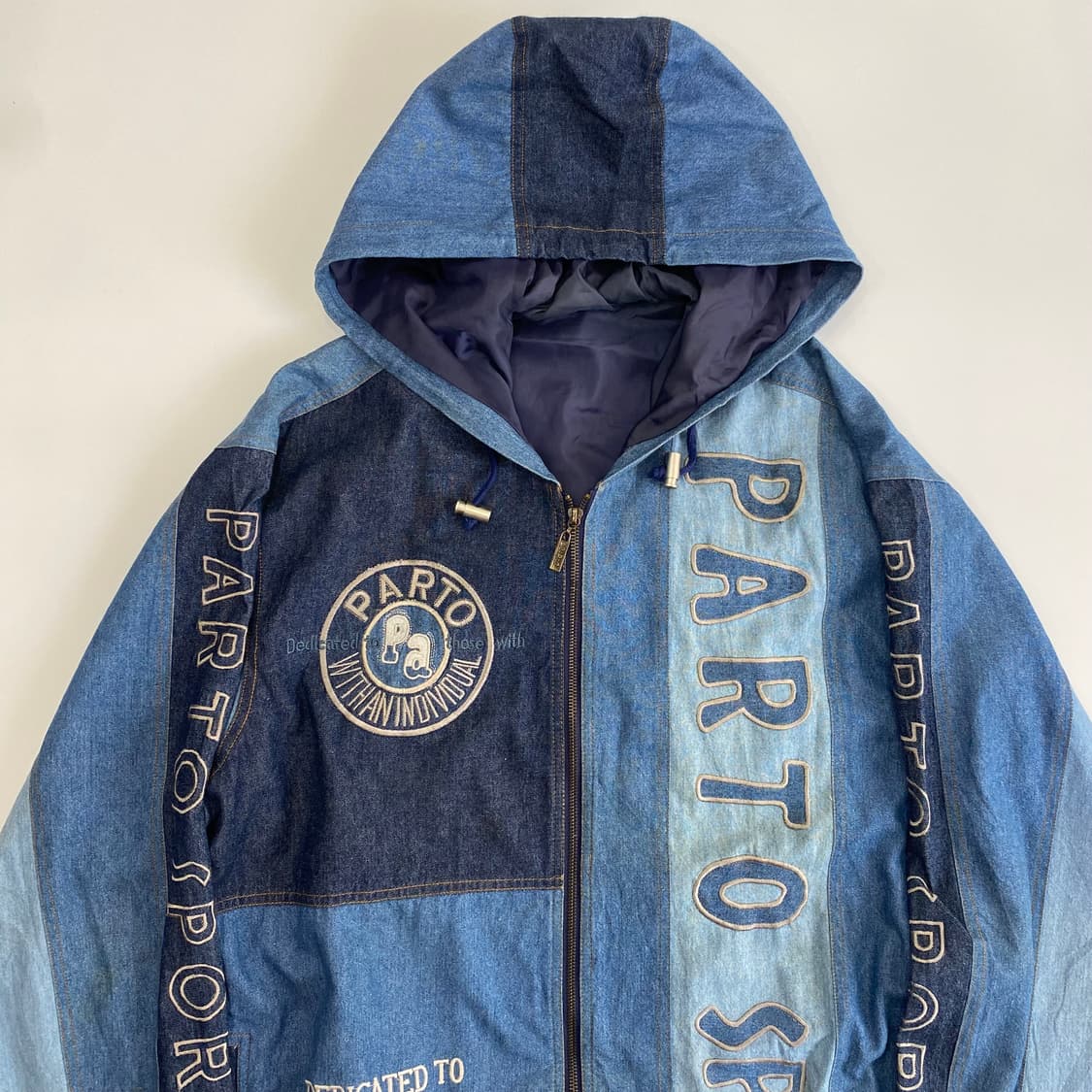 [M] Parto Denim Hood Jacket 상품이미지2