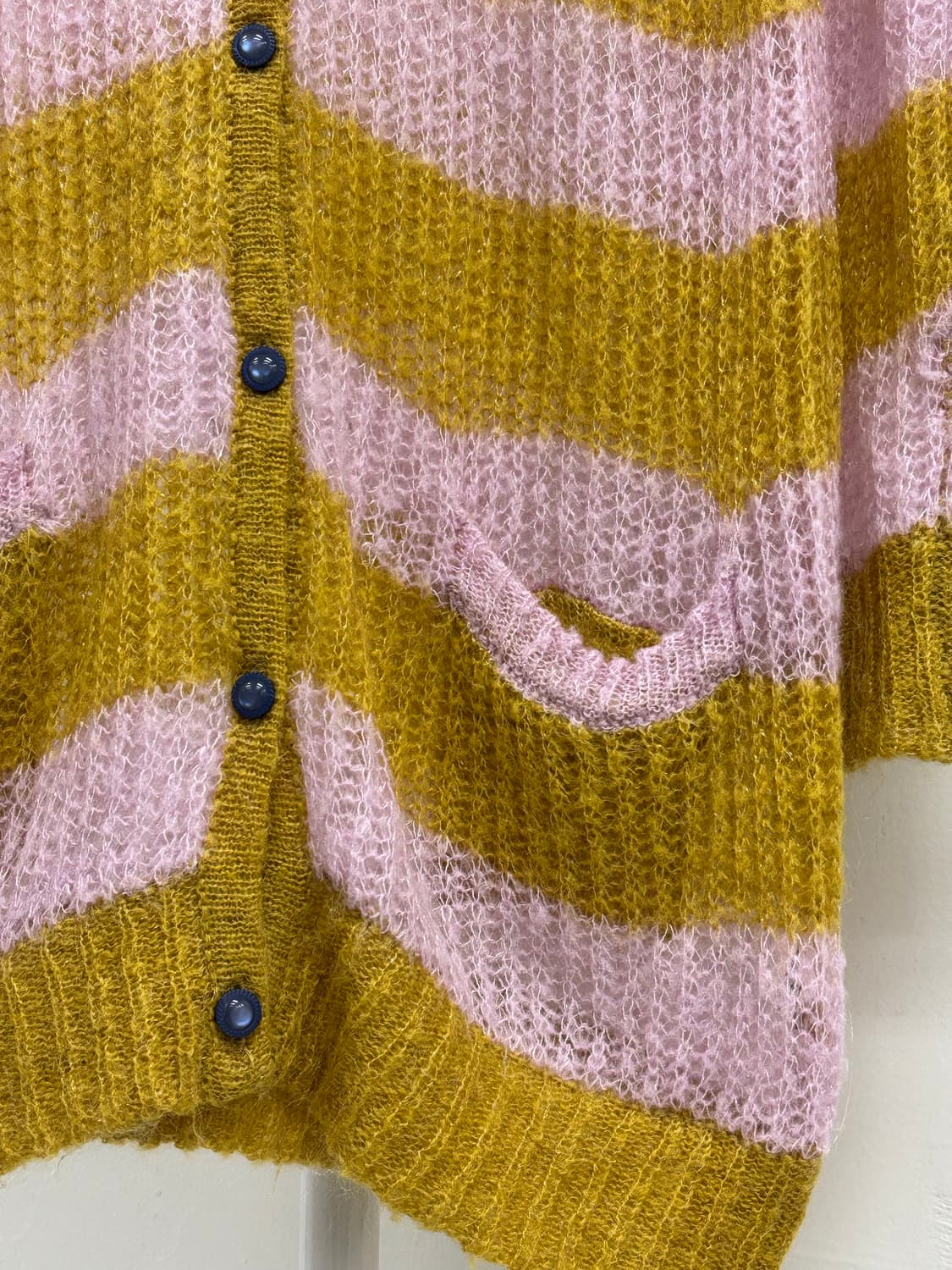 빈티지 핑크 울 가디건 상품이미지6