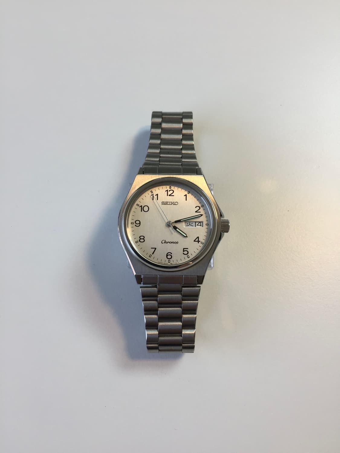 새상품 80s seiko chronos arabic index 상품이미지7
