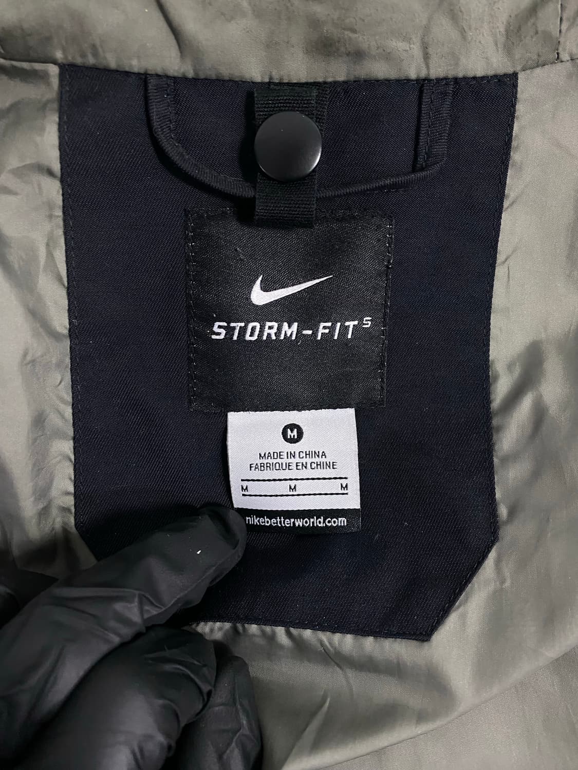 나이키 스톰핏 포켓 투웨이 윈드브레이커 바람막이 M 상품이미지4