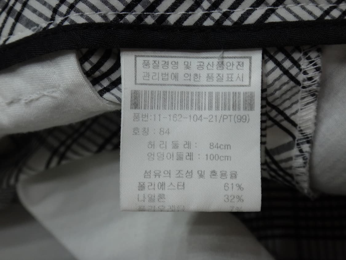 (33인치) 커터앤벅 골프 씨어서커 하절 체크팬츠 상품이미지9