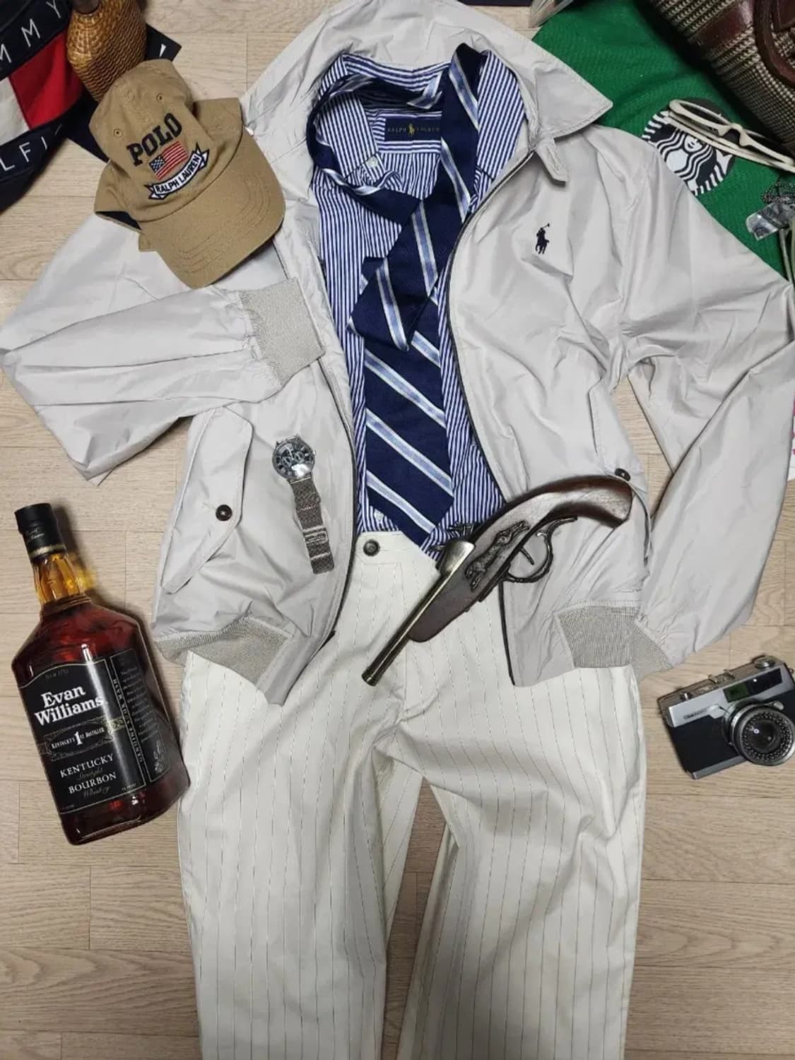 (새상품)POLO RALPH LAUREN 블루종 자켓 윈드 점퍼 상품이미지2