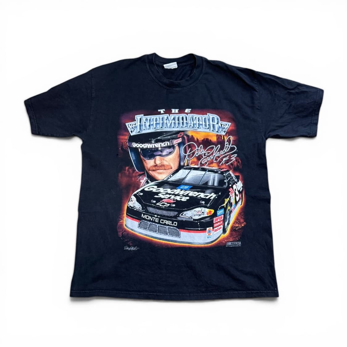 90‘s 빈티지 나스카 프린팅 티셔츠 상품이미지1