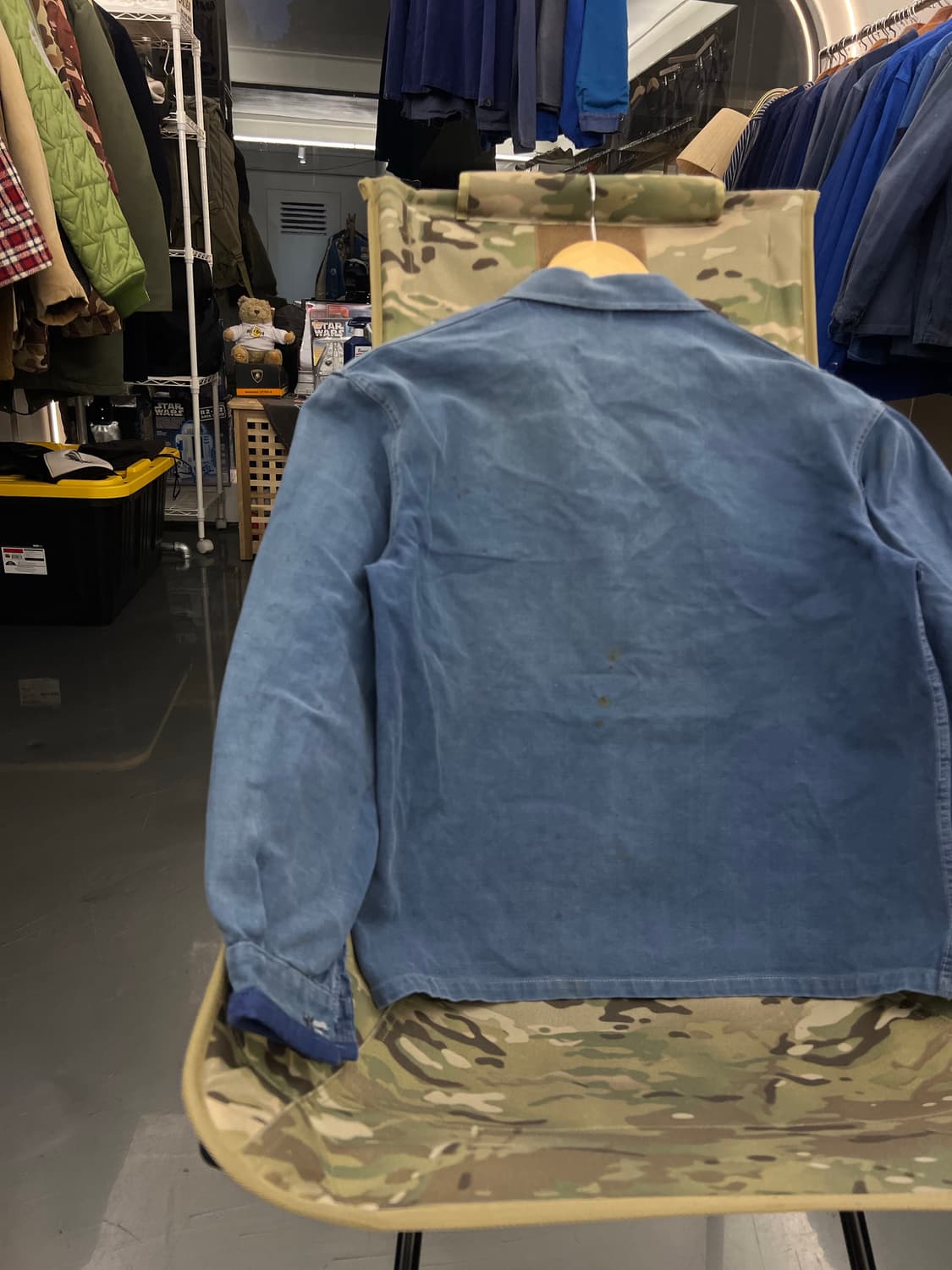 OLD VINTAGE HARD FADED FRENCH 빈티지프렌치워크자켓 상품이미지8