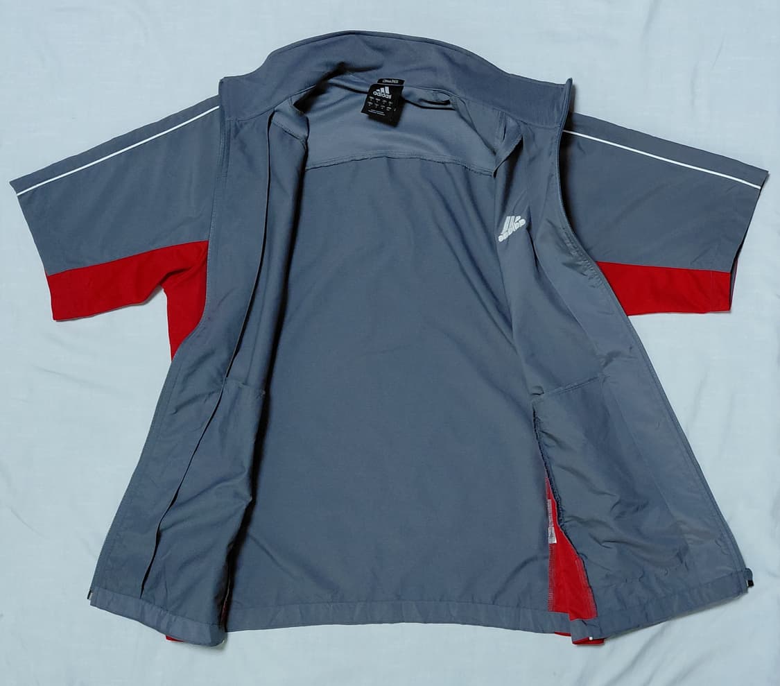 [M~L] 00's 빈티지 아디다스 Clima365 반팔 트랙 자켓 상품이미지5