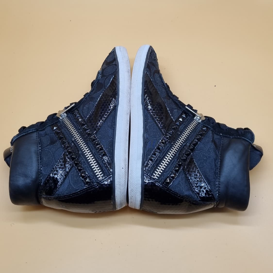 코치 키높이 하이탑250 굽7 상품이미지5