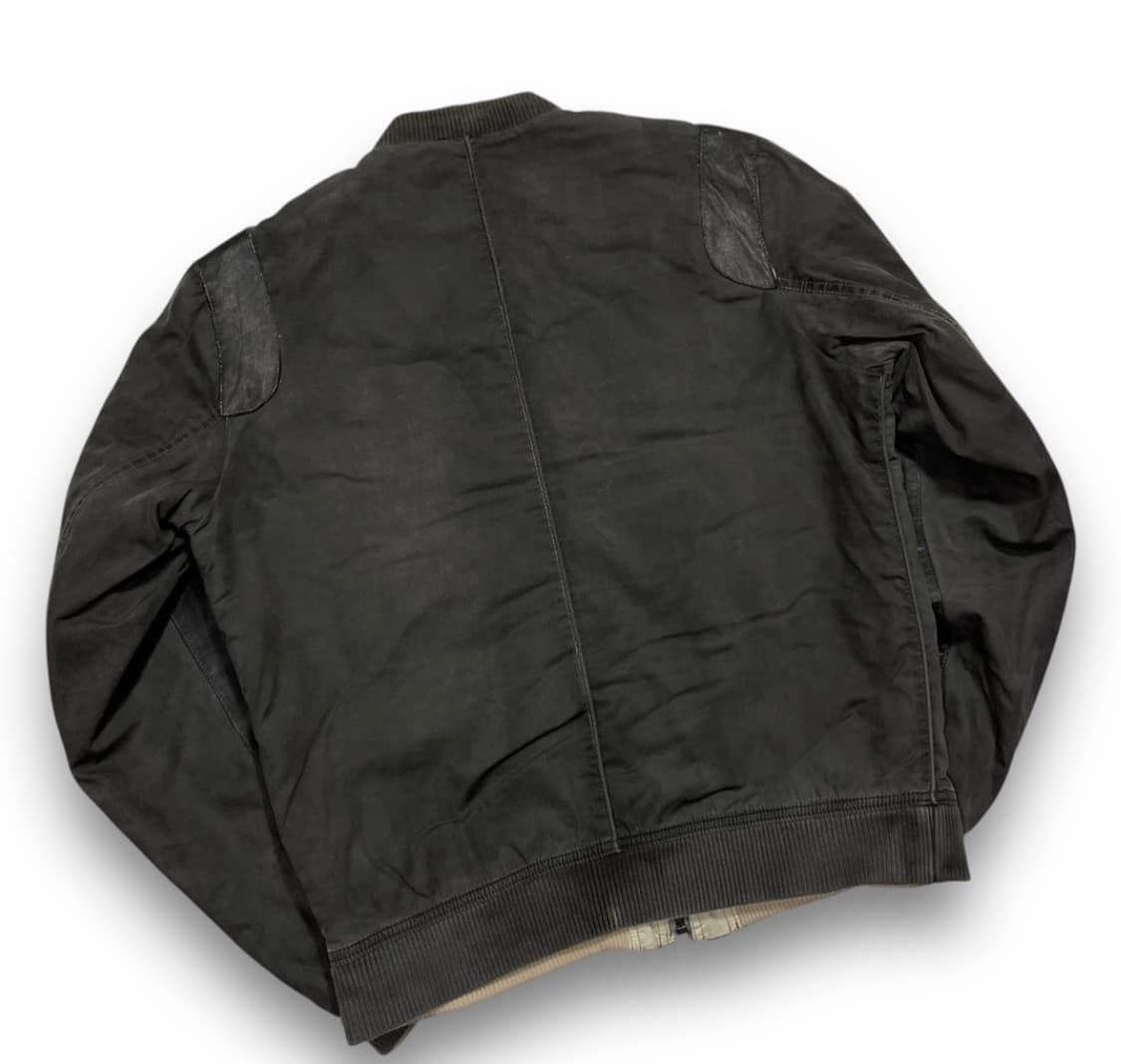 디젤 빈티지 램 레더 봄버 자켓 상품이미지2