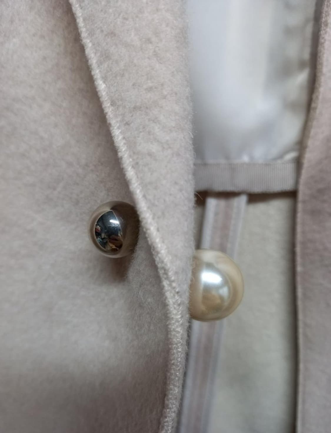 새  JJ JIGOTO 지고트 모 하프 코트 F 상품이미지8